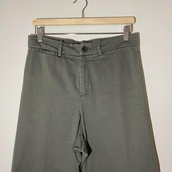 FRANK And Oak Josephine Wide-Leg Pant size 10 - Picture 4 of 8